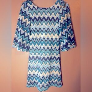 Chevron Patterned Dress